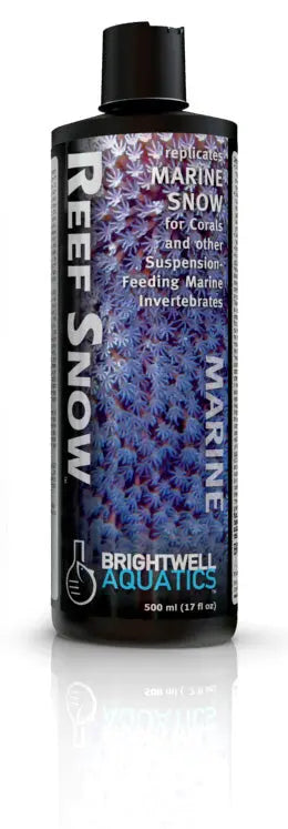 Brightwell Aquatics Reef Snow 250 mL liquid particulate suspension for reef aquariums