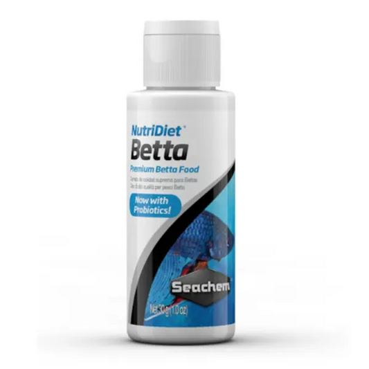 Seachem NutriDiet Betta 1.0 oz pellet food for Betta splendens