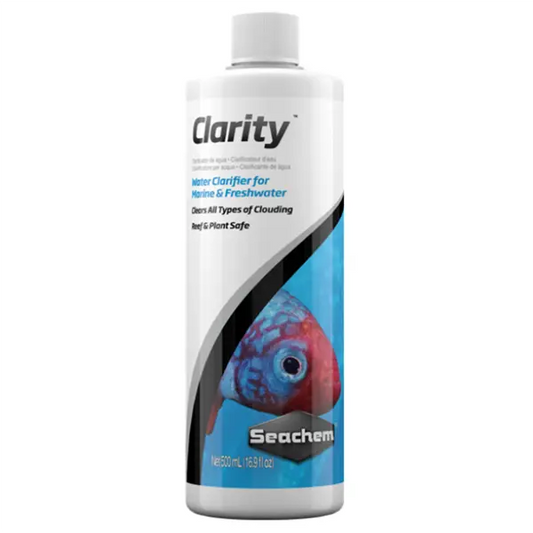 Seachem Clarity 500mL aquarium water clarifier
