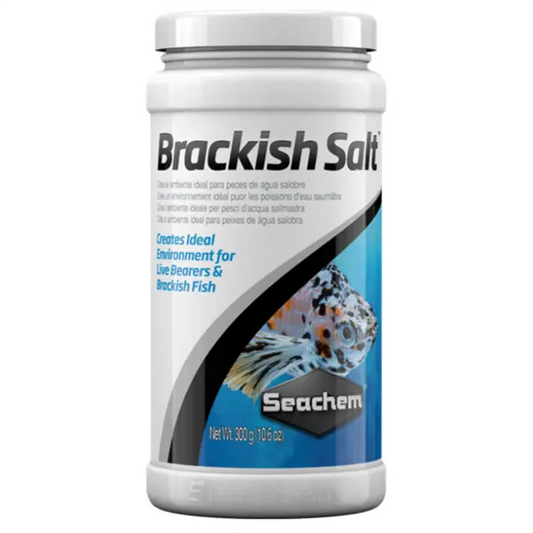 Seachem Brackish Salt 300 g mineral salt blend for brackish aquariums