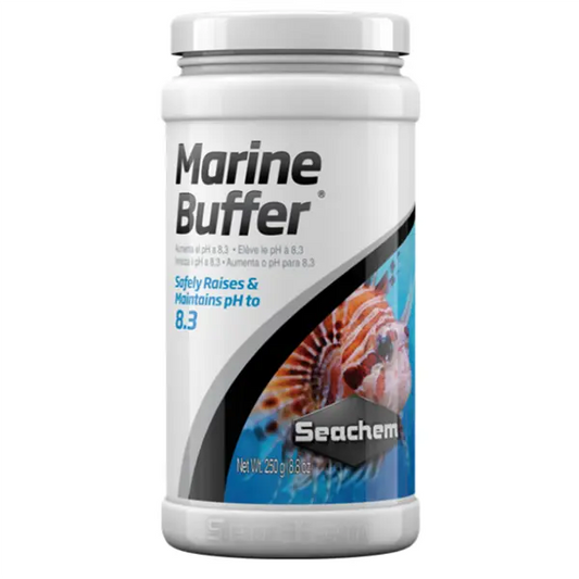 Seachem Dry Marine Buffer 250 g container dry pH buffer for saltwater and marine aquariums