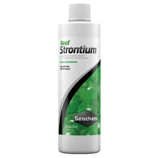 Seachem Reef Strontium 250 mL supplement for coral and reef aquariums