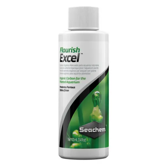 Seachem Flourish Excel 100mL bioavailable carbon supplement for freshwater planted aquariums