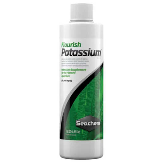 Seachem Flourish Potassium 250 mL supplement for freshwater aquarium plants