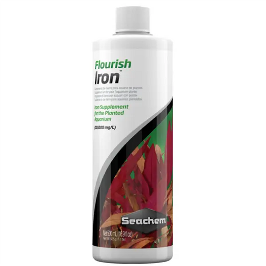 Seachem Flourish Iron 500 mL ferrous iron supplement for freshwater planted aquariums