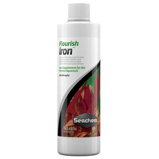 Seachem Flourish Iron 250 mL ferrous iron supplement for planted aquariums