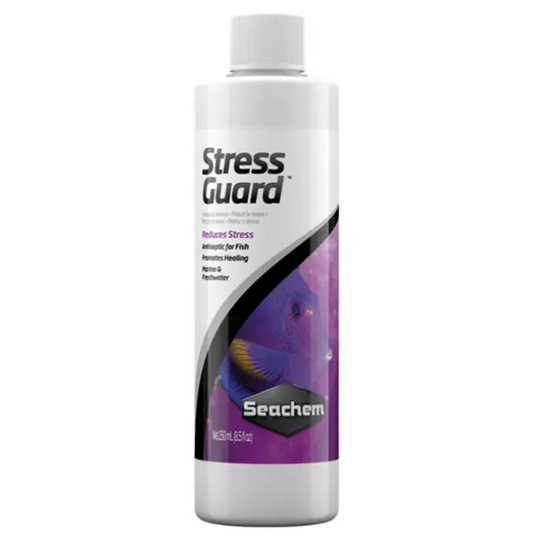 Seachem StressGuard 250 mL fish stress reducer and slime coat protectant