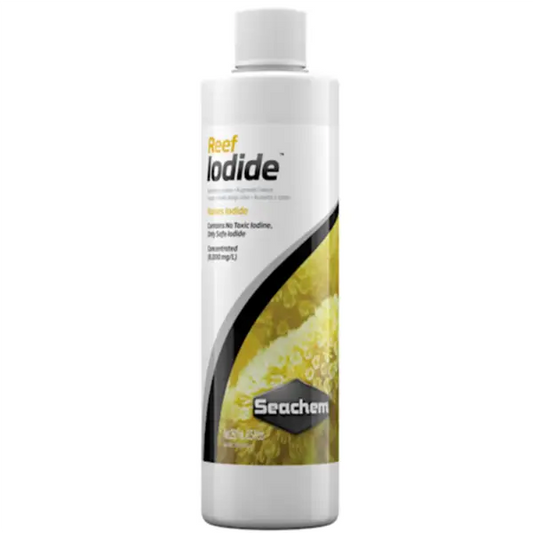 Seachem Reef Iodide 250 mL stabilized potassium iodide supplement for reef aquariums