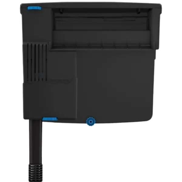 Seachem Tidal 110 hang-on-back aquarium power filter with adjustable flow, surface skimmer, and large media basket for tanks up to 110 gallons.