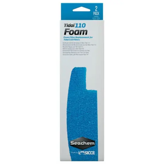 Seachem Tidal 110 Foam two-pack replacement filter pads