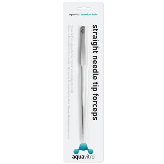 aquavitro straight needle tip forceps aquascaping tweezers