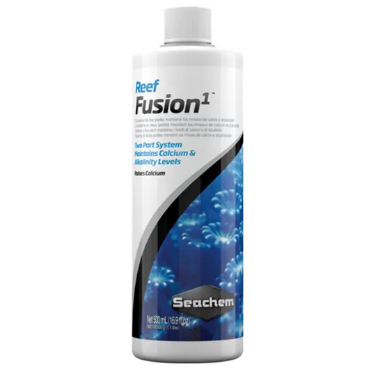 Seachem Reef Fusion 1 500 mL concentrated calcium supplement for reef aquariums
