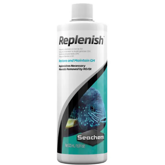 Seachem Replenish 500 mL freshwater RO and DI water remineralizer