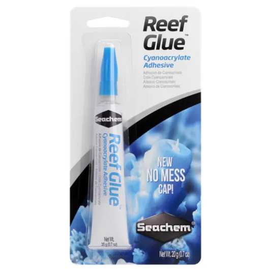 Seachem Reef Glue 20 g cyanoacrylate gel aquarium adhesive