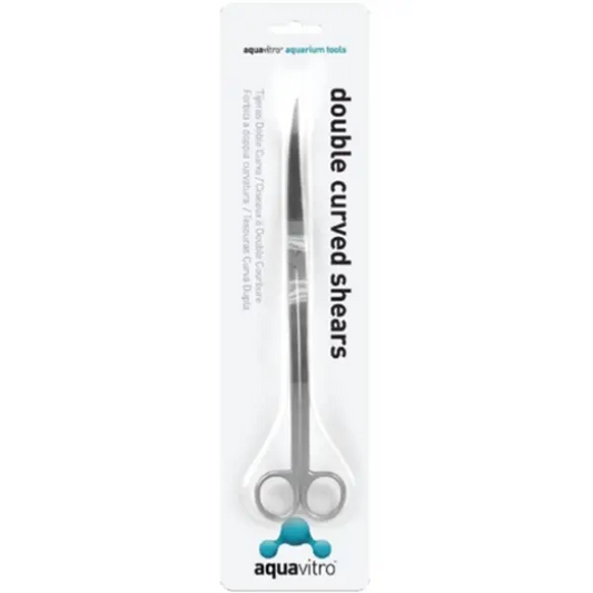 aquavitro double curved shears 25cm aquascaping scissors