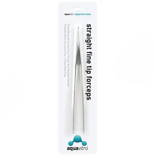 aquavitro straight fine forceps 25cm aquascaping tweezers