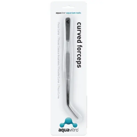 aquavitro curved forceps 25cm aquascaping tweezers