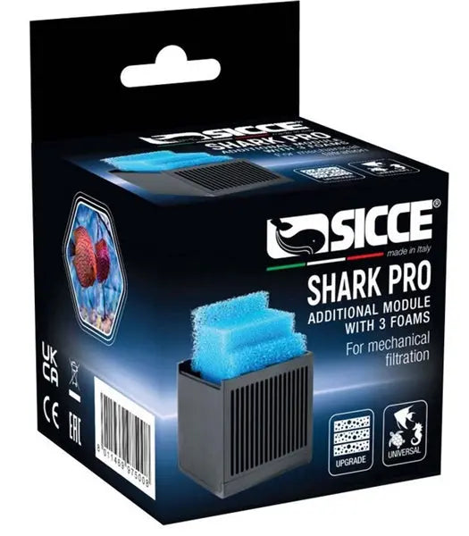 Sicce SHARK PRO Module with Sponge filter expansion module for SHARK PRO internal filters