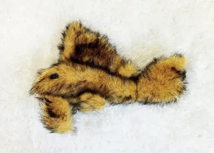 GreenPleco Fluffy Tiger Pleco Plush – soft orange and black striped pleco plush toy for aquarium enthusiasts