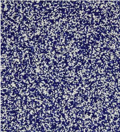 Weird Waters blue aquarium substrate with deep blue and bright white gravel for freshwater aquariums and ocean-themed fish tanks