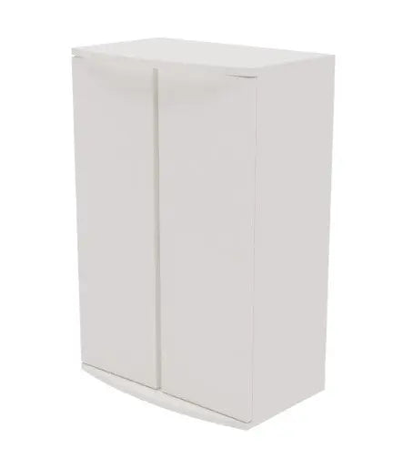 Tideline 23.4 Bowfront Stand white aquarium stand with white doors for bowfront fish tanks