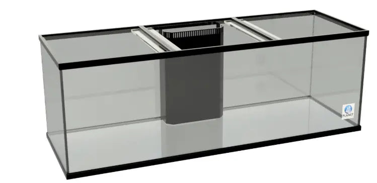 Planet Aquariums 72 inch 280 gallon premium large glass aquarium fish tank