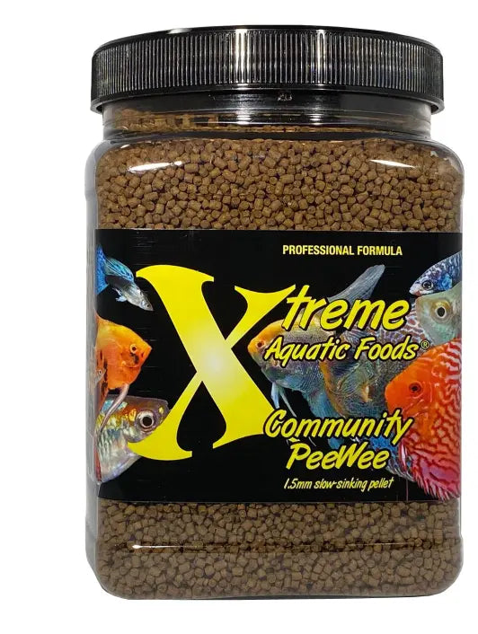 Xtreme Community PeeWee 20 oz 1.5 mm tropical community fish pellets
