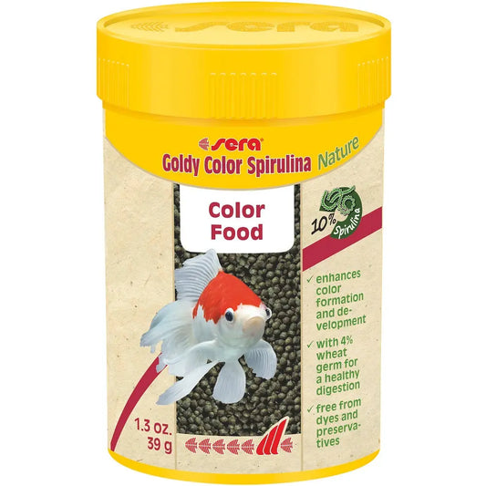 Goldy Color Spirulina Pellets 100ml Tropical Treasures Wyo LLC