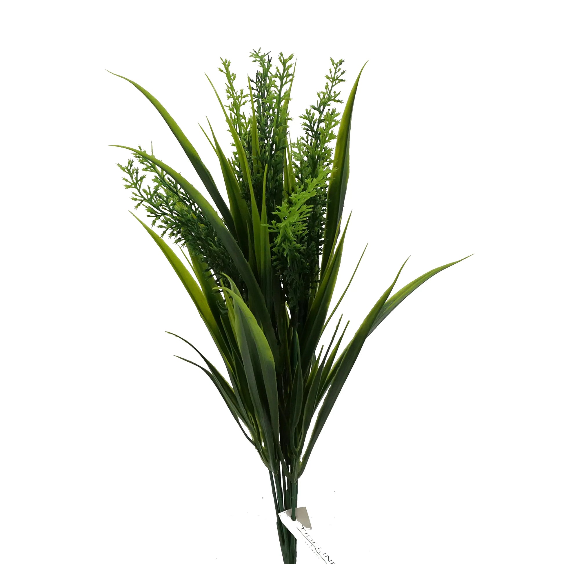 14-inch Medium Amaranth Grass artificial aquarium plant – tall grass-style fish-safe decor providing natural cover and background height