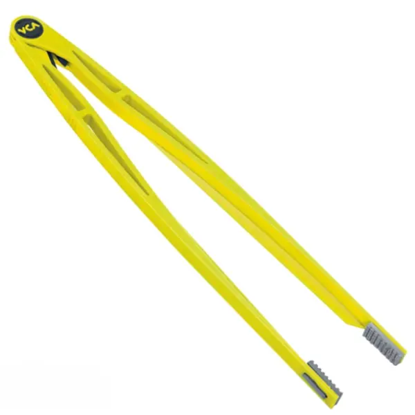 VCA 12 inch never rust aquarium tweezers UV yellow