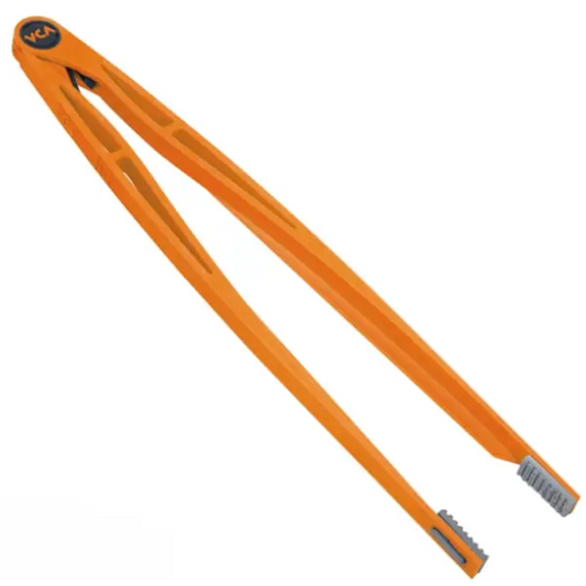VCA 12 inch never rust aquarium tweezers UV orange