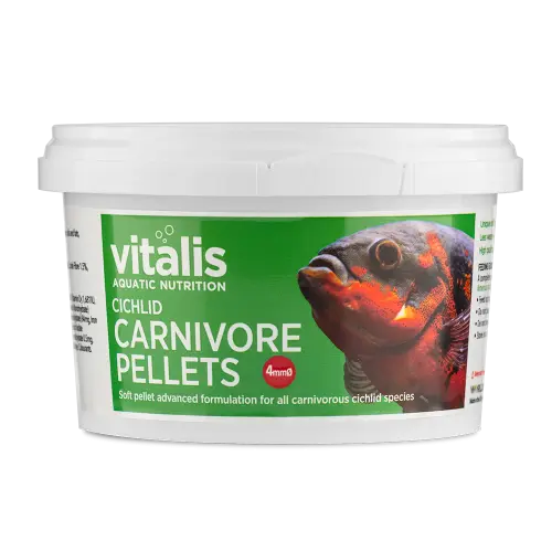 Vitalis Cichlid Carnivore Pellets Tropical Treasures Wyo LLC