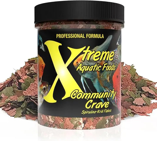 Xtreme Community Crave Flakes 1.0 oz premium tropical fish food