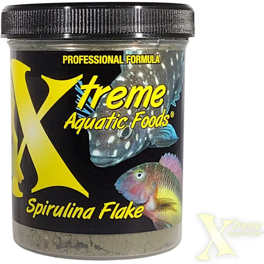 Xtreme Spirulina Flake 1 oz container for aquarium fish