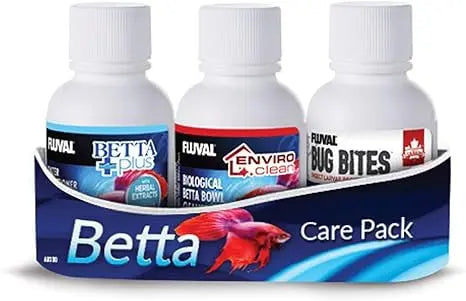 Fluval Betta Care 3 pack aquarium kit