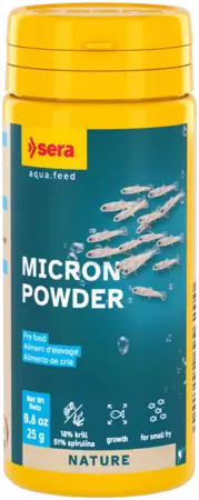 Sera Micron Powder 50 ml 0.8 oz (25 g) Tropical Treasures Wyo LLC