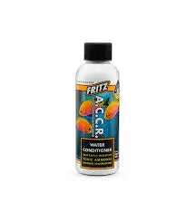 Fritz A.C.C.R. Liquid 4 fl oz – aquarium-safe water conditioner that instantly removes ammonia, chlorine, and chloramines while preserving pH and oxygen levels.