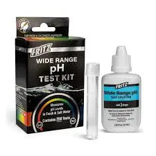 Fritz pH Test Kit – freshwater and saltwater aquarium water testing kit for accurate measurement of pH levels.