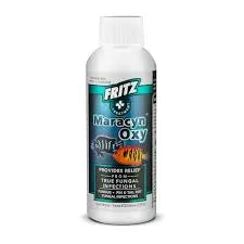 Fritz Maracyn Oxy 4 fl oz – antibacterial and antifungal aquarium treatment for freshwater and saltwater fish.