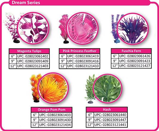 Fuschia Fern 12”