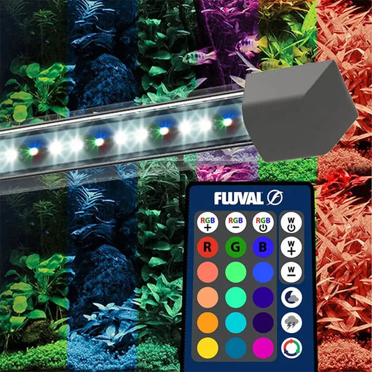 Fluval Flex 9 gallon aquarium kit white all-in-one LED fish tank with built-in filtration for planted and freshwater setups