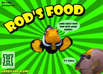 Rod’s Food Herbivore Blend 2oz frozen reef food