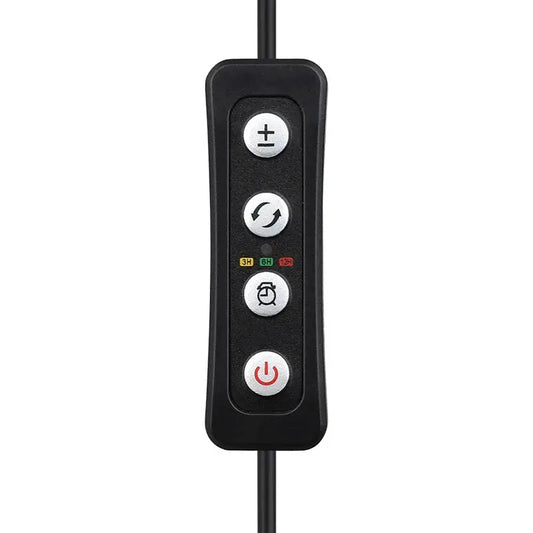 Hygger HG918 LED light inline controller with brightness, mode, timer, and power buttons