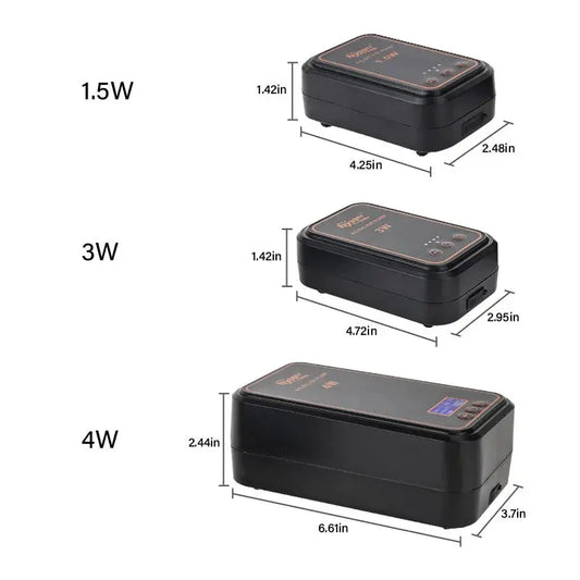 Hygger NEV rechargeable aquarium air pump 4W portable fish tank aerator for backup and transport