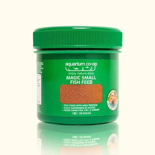 Aquarium Co Op Magic Small Fish Feed 1 oz nano fish food
