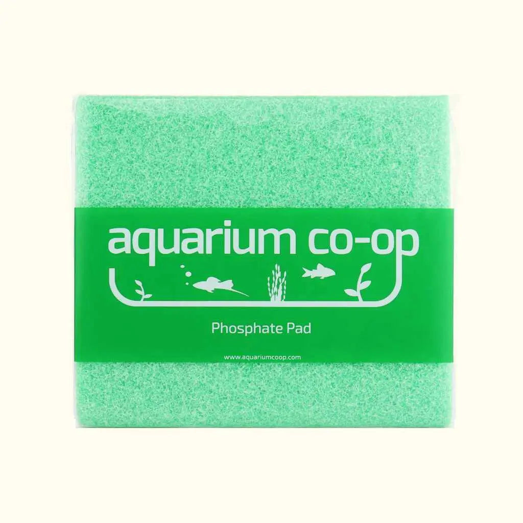Aquarium Co-Op phosphate media pad for removing phosphates and controlling algae in freshwater aquarium filter