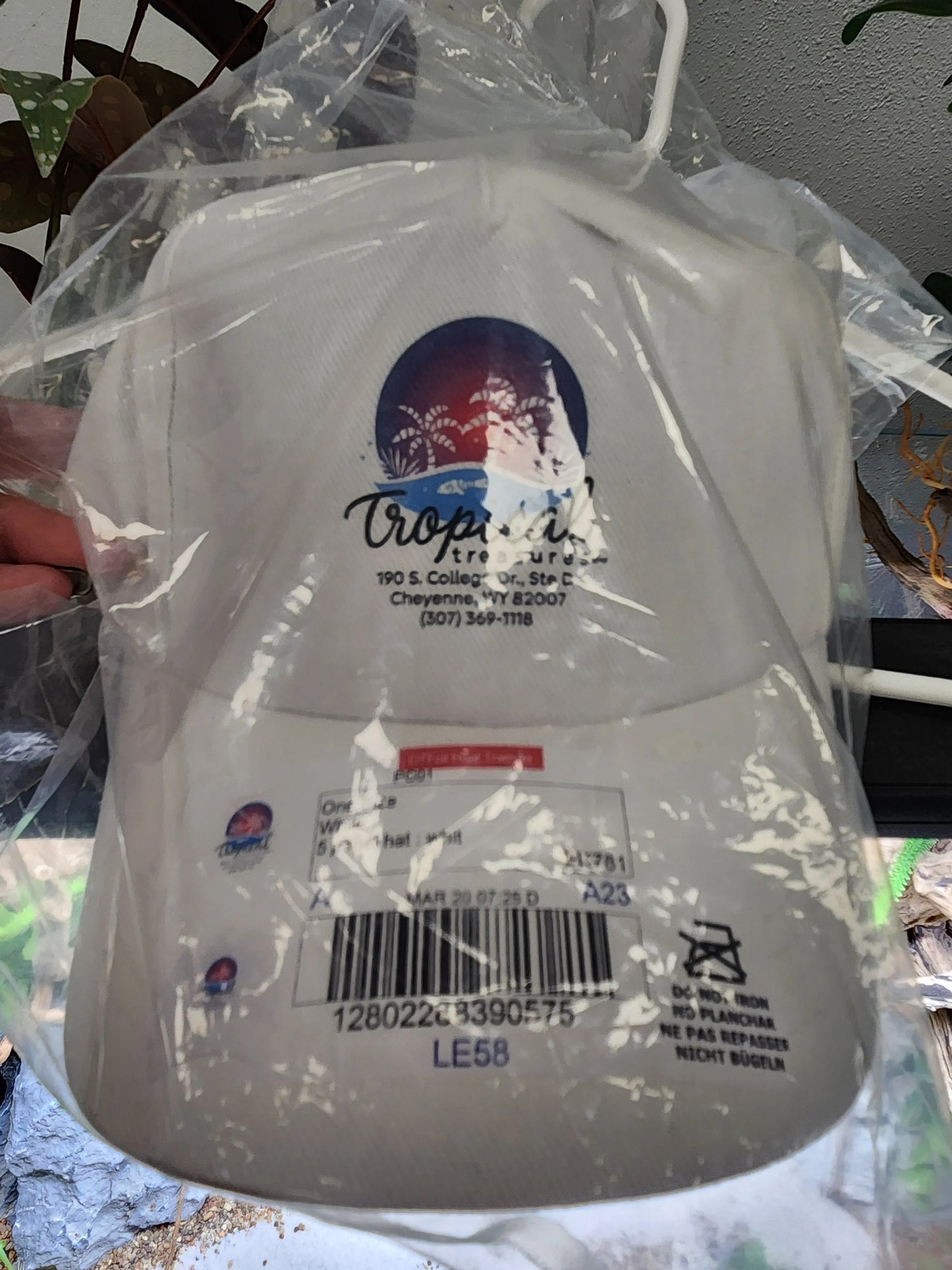 Logo Hat White