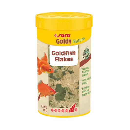 Goldy Nature Flakes 250ml Tropical Treasures Wyo LLC