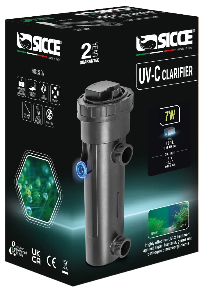 Sicce UV Filter 7w Tropical Treasures Wyo LLC