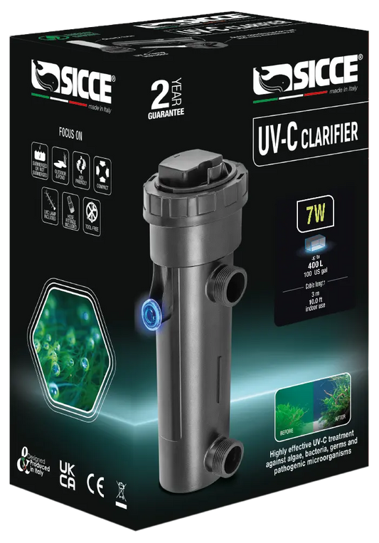 Sicce UV Filter 7w Tropical Treasures Wyo LLC